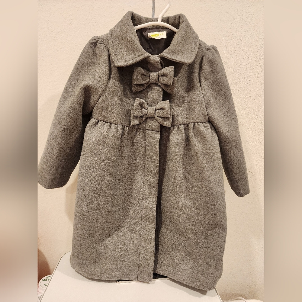 Crazy 8 girl's coat gray